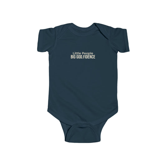 Infant Onesie — "Little People, BIG" GOD.FIDENCE™