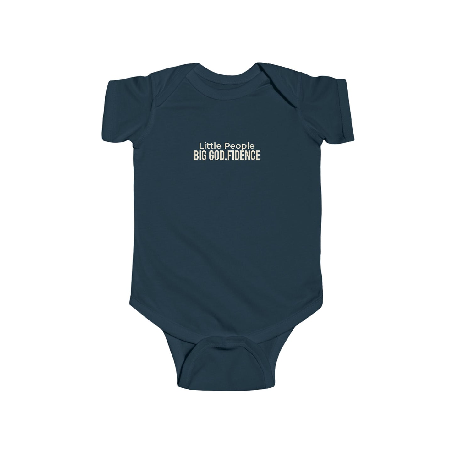 Infant Onesie — "Little People, BIG" GOD.FIDENCE™