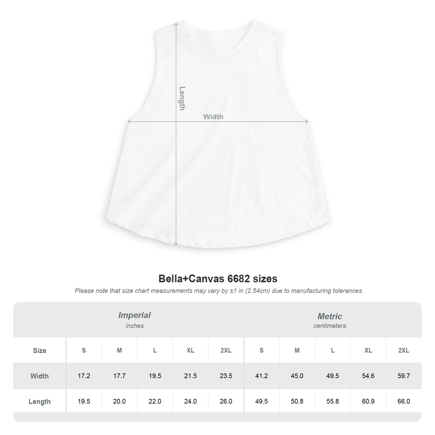Women's GOD.FIDENCE™ Crop Top Tank