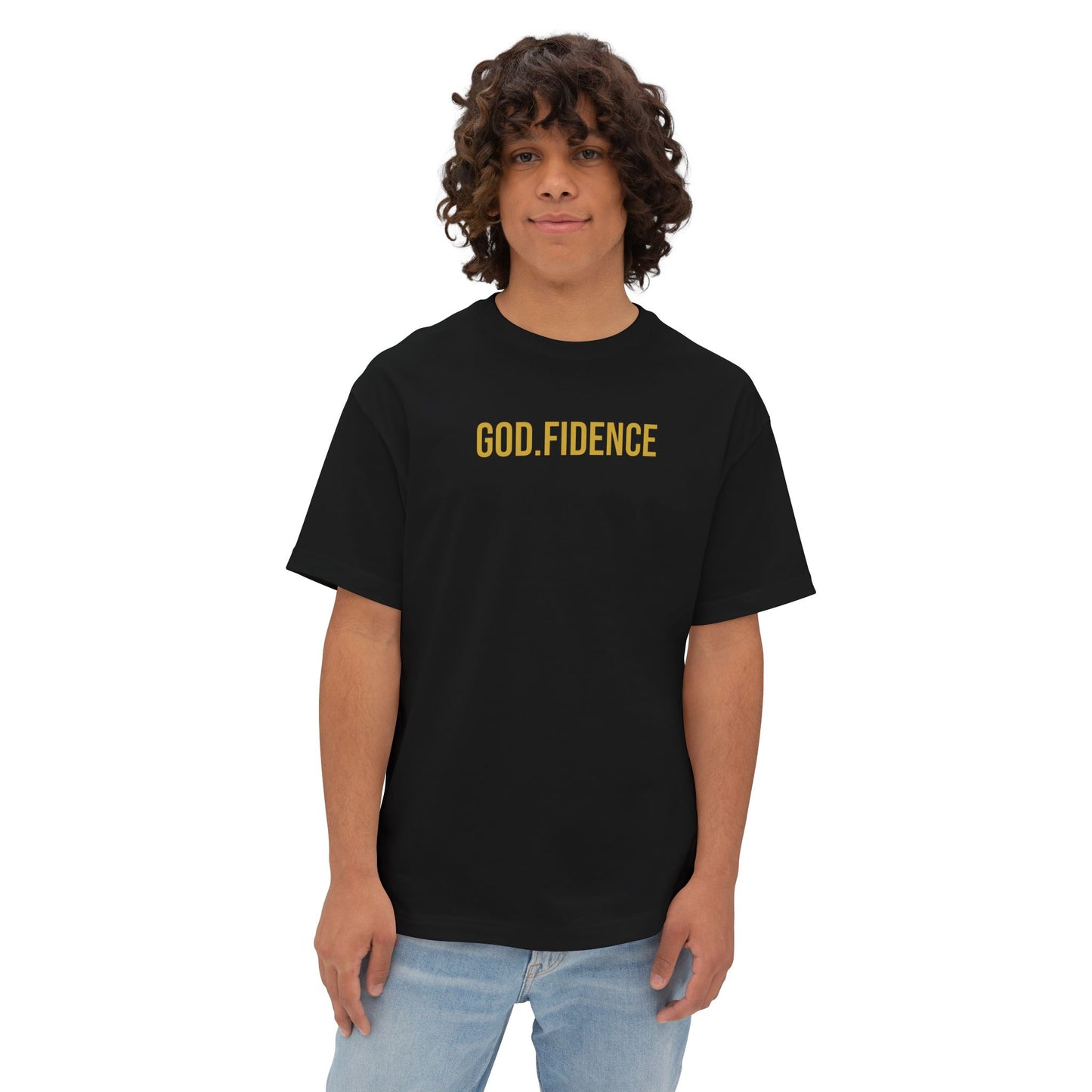 The GOD.FIDENCE Premium Heavyweight Unisex Tee