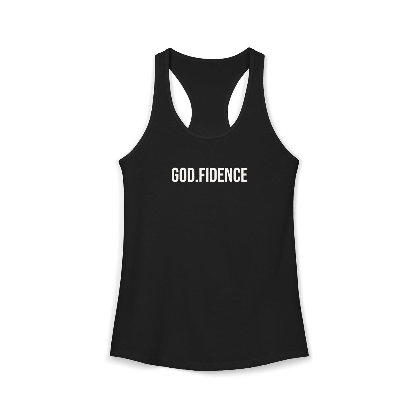 The GOD.FIDENCE™ Women's Ideal Racerback Tank