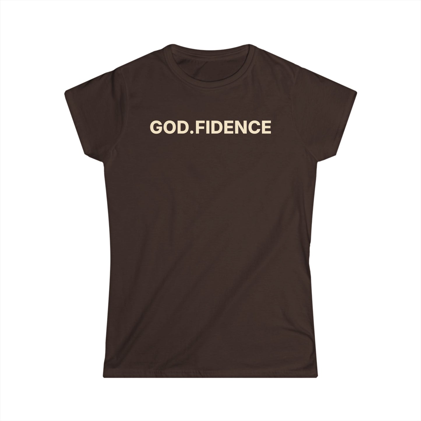 The GOD.FIDENCE™ Women’s Tee — Inspirational Christian T-Shirt