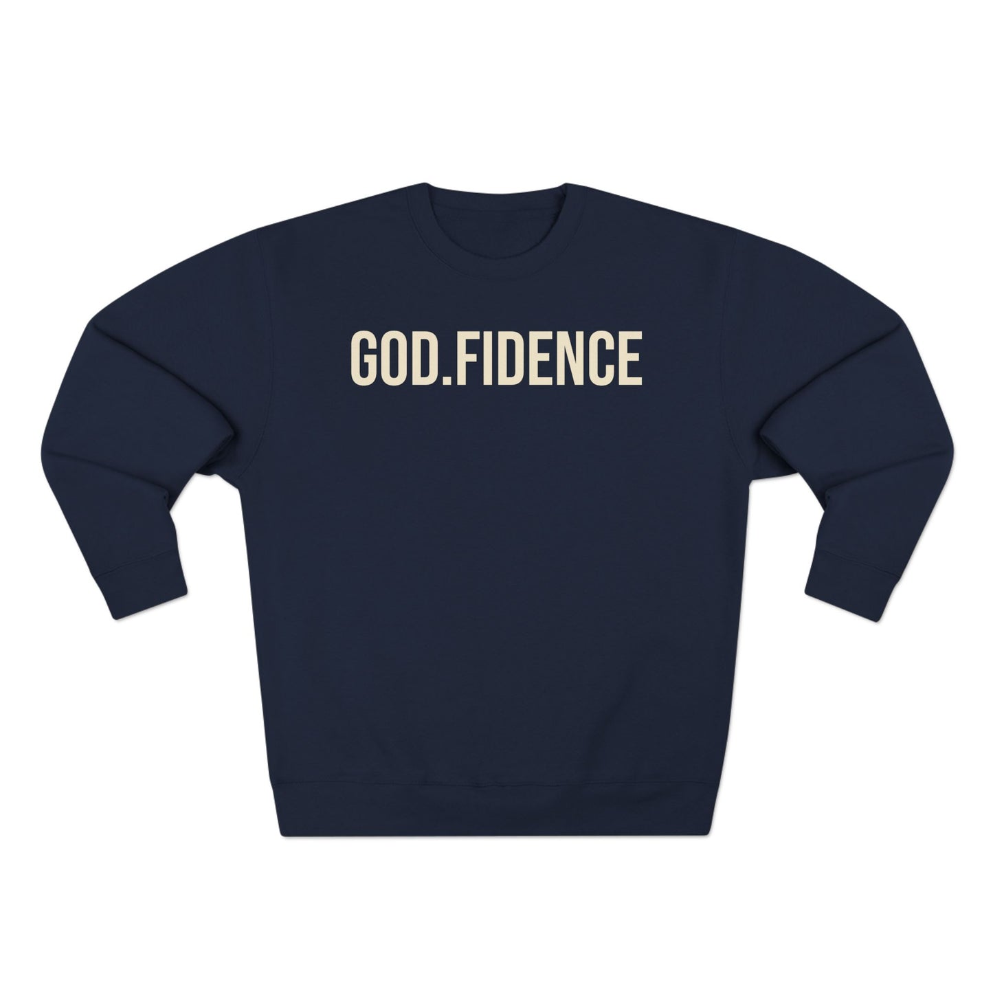 The GOD.FIDENCE™ Unisex Crewneck Sweatshirt