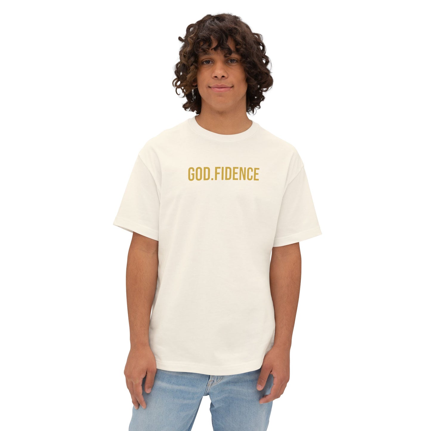 The GOD.FIDENCE Premium Heavyweight Unisex Tee