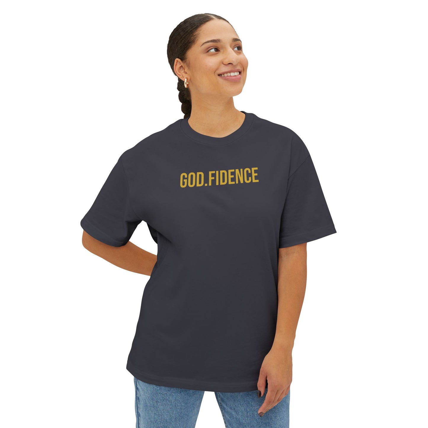 The GOD.FIDENCE Premium Heavyweight Unisex Tee