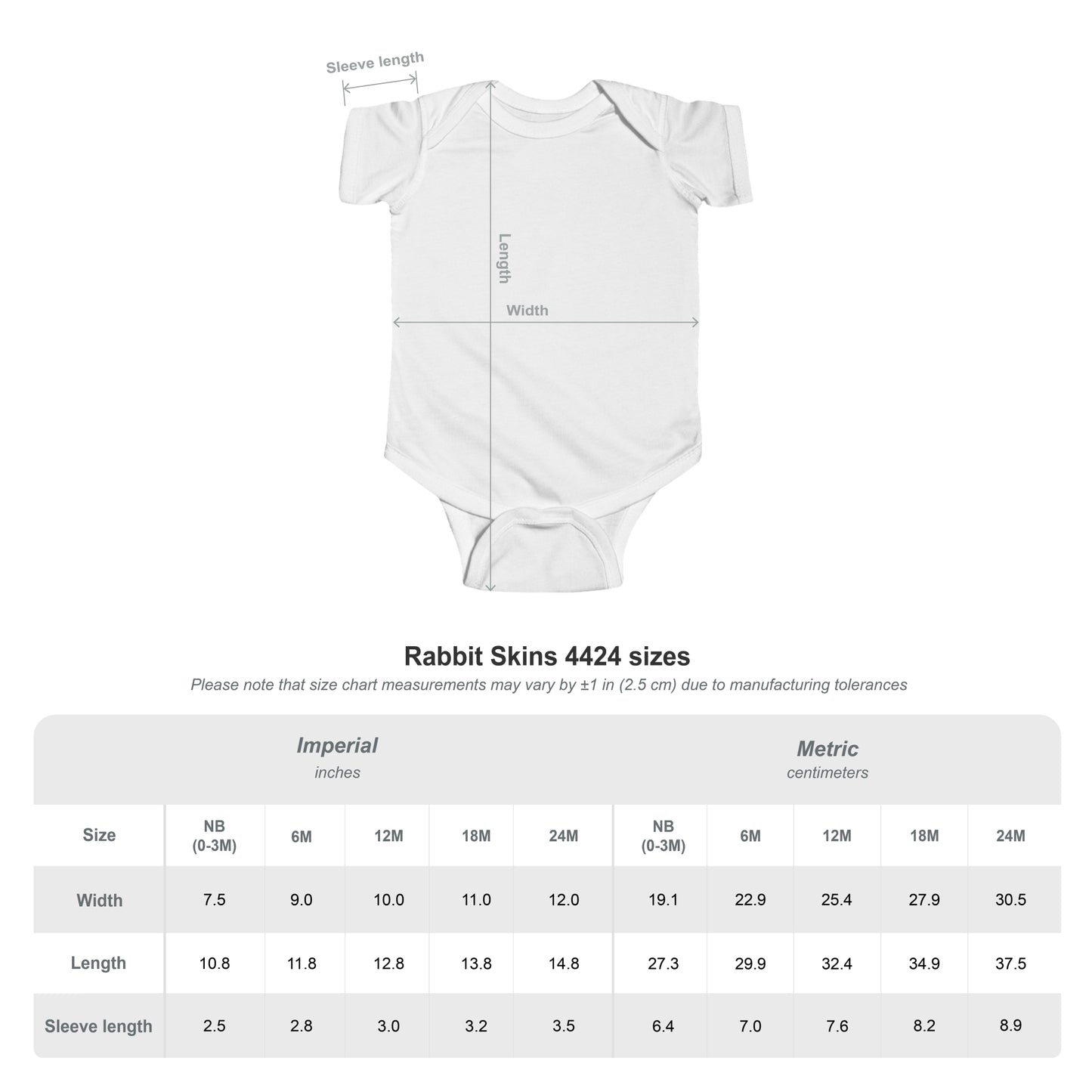 Infant Onesie — "Little People, BIG" GOD.FIDENCE™