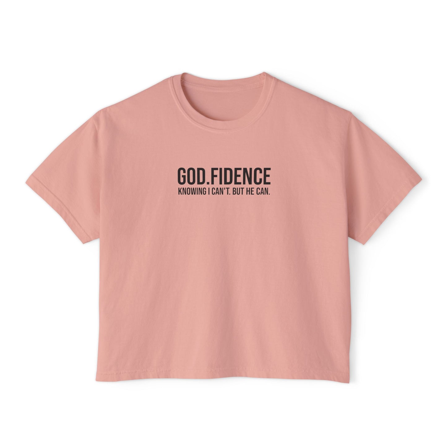 GOD.FIDENCE™ Women's Boxy Tee