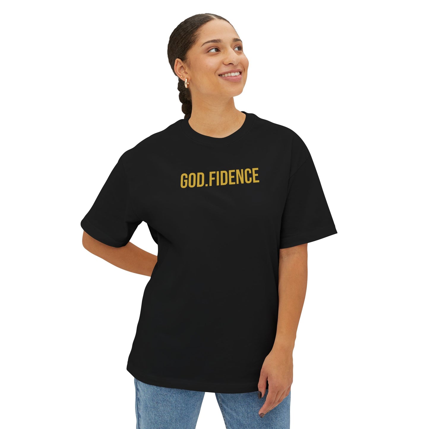 The GOD.FIDENCE Premium Heavyweight Unisex Tee