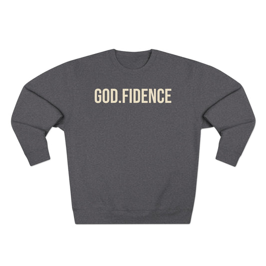 The GOD.FIDENCE™ Unisex Crewneck Sweatshirt