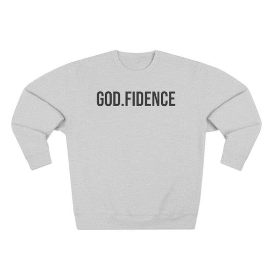 The GOD.FIDENCE™ Unisex Crewneck Sweatshirt