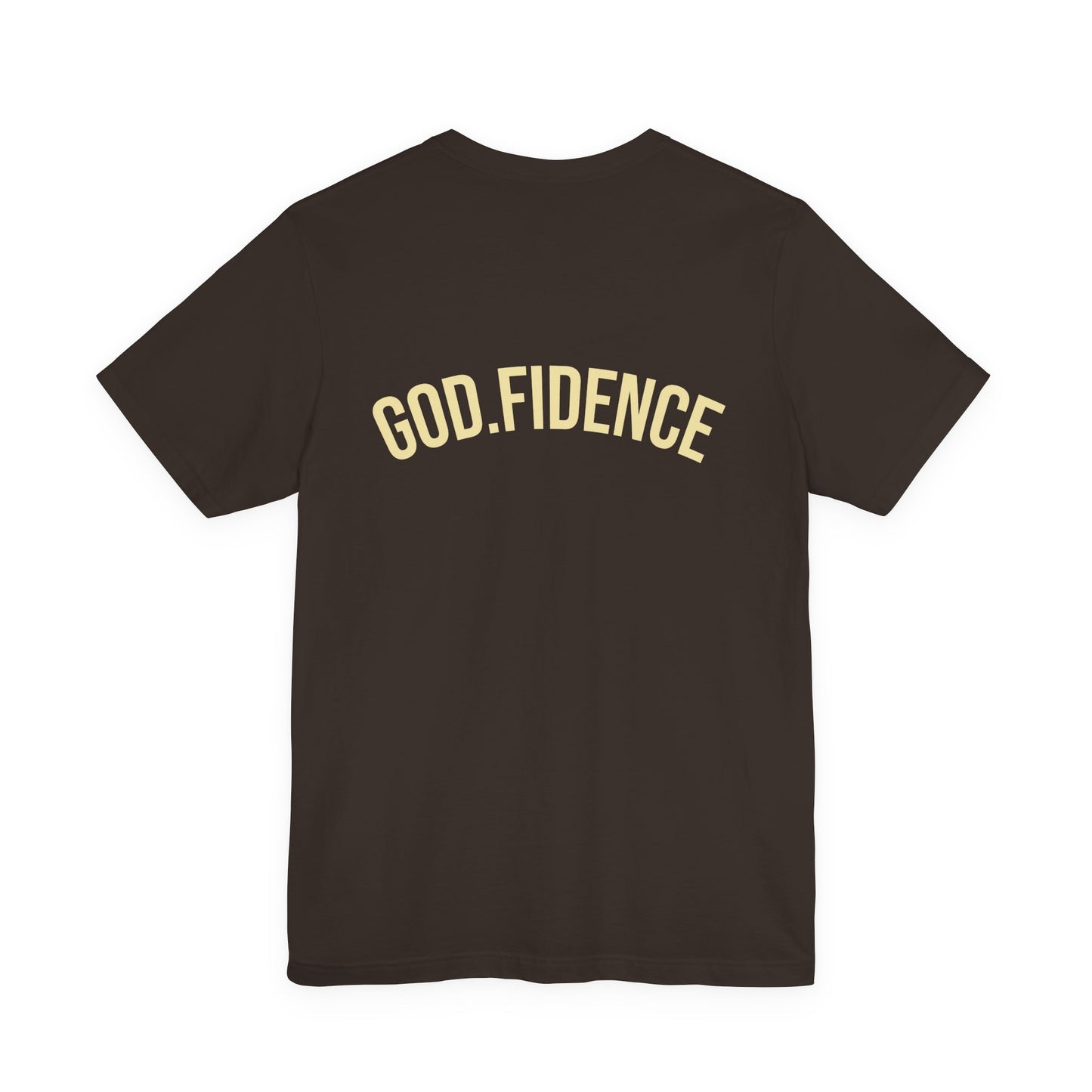 The GOD.FIDENCE™ Unisex Jersey Short Sleeve Tee