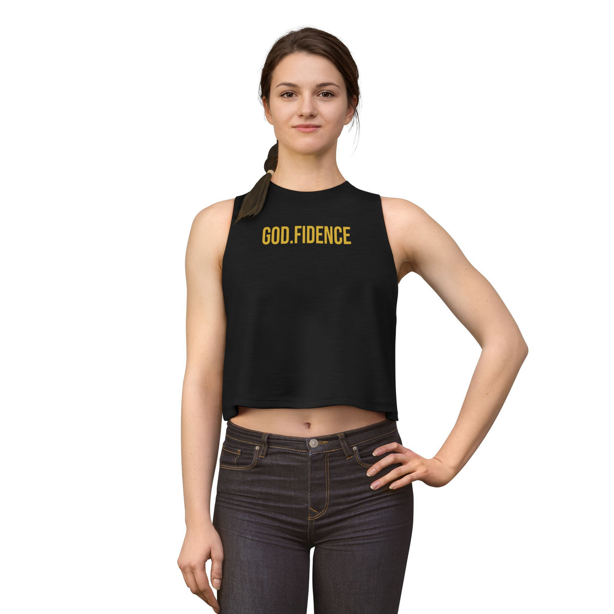 Women's GOD.FIDENCE™ Crop Top Tank