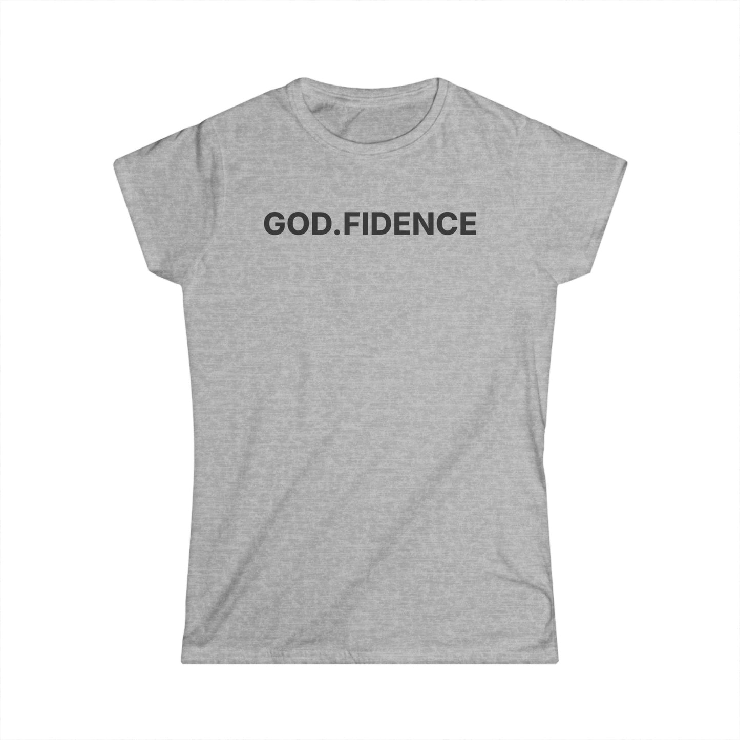 The GOD.FIDENCE™ Women’s Tee — Inspirational Christian T-Shirt