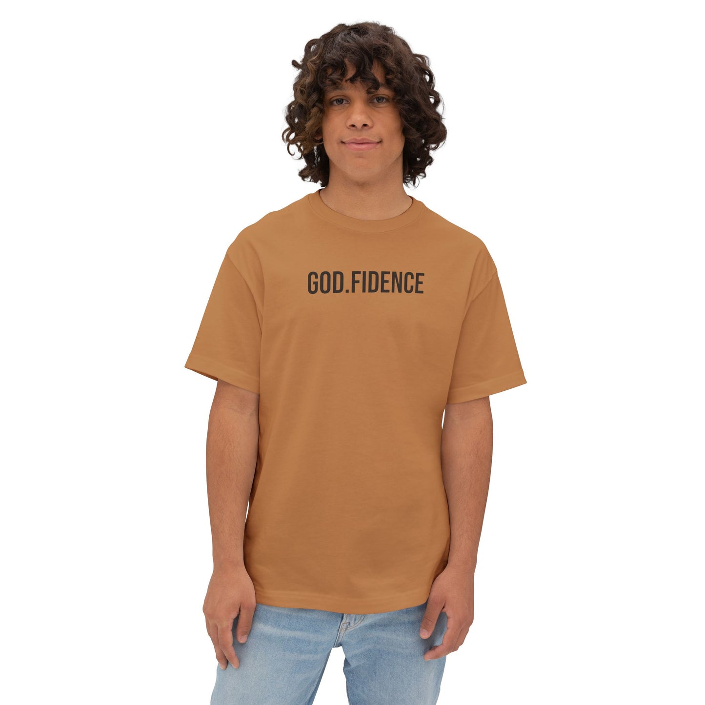 The GOD.FIDENCE Premium Heavyweight Unisex Tee