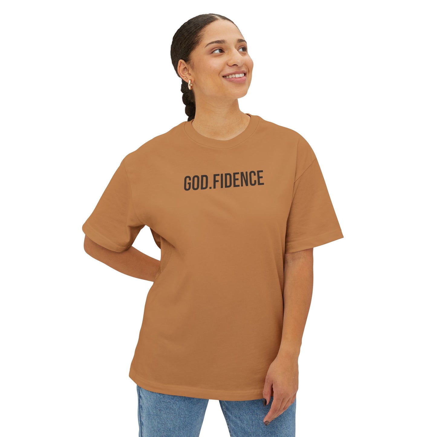 The GOD.FIDENCE Premium Heavyweight Unisex Tee