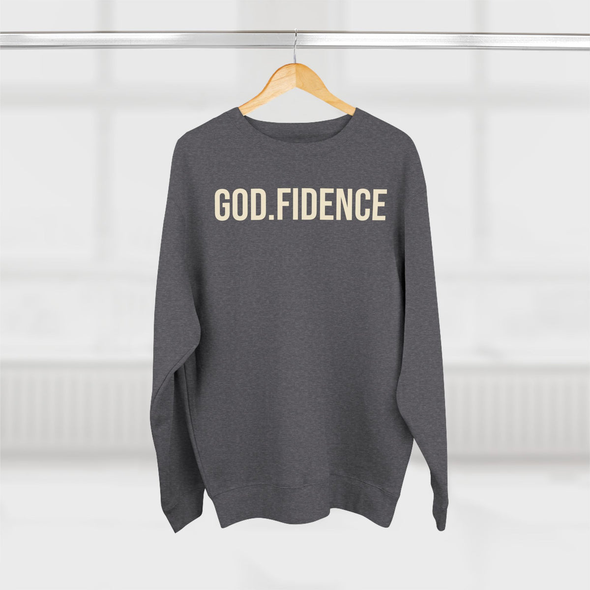 The GOD.FIDENCE™ Unisex Crewneck Sweatshirt