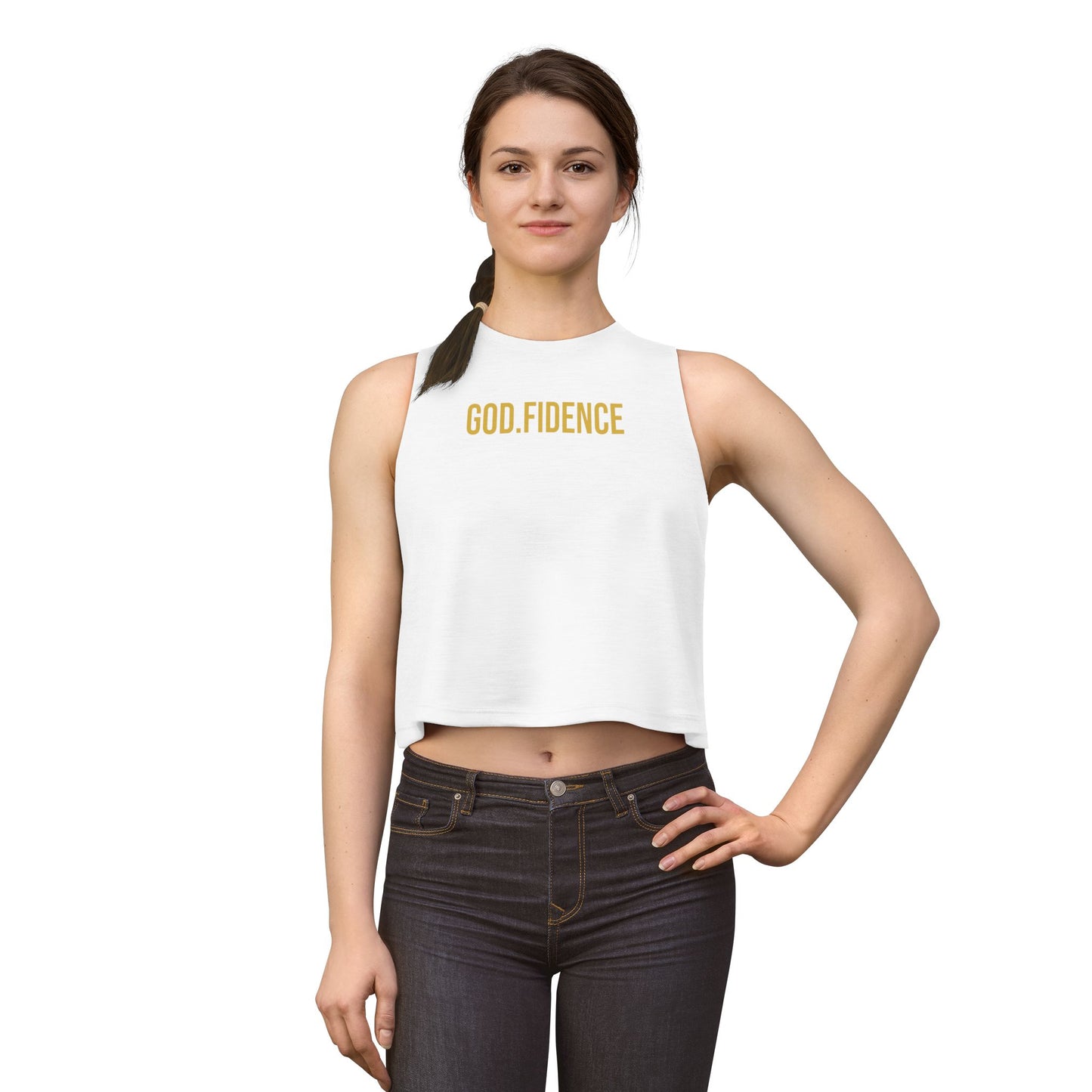 Women's GOD.FIDENCE™ Crop Top Tank